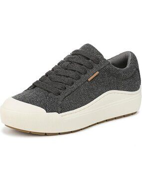 Women's Gray Comfortable Boot Slip On Fashion Sneaker Lace Up Casual Shoe
